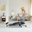 Exercise Adjustable Double Hydraulic Resistance Rowing Machine by LJGDeals