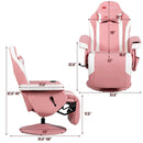 Ergonomic High Back Massage Gaming Chair with Pillow by LJGDeals