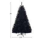 6 Feet Hinged Artificial Halloween Christmas Tree by LJGDeals