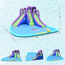Inflatable Water Park Mighty Bounce House with Pool and 780W Blower by LJGDeals
