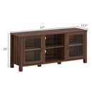 TV Stand Entertainment Center for TVs up to 65 Inch with Storage Cabinets by LJGDeals
