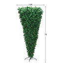 7 Feet Unlit Upside Down Artificial Christmas Tree by LJGDeals