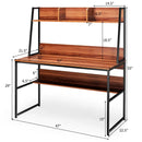 47-Inch Computer Desk Writing Study Table Workstation by LJGDeals