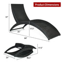 Folding Patio Rattan by LJGDeals