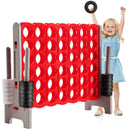Jumbo 4 in a Row 4-to-Score Giant Game Set-White