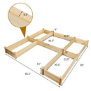 U-Shaped Wooden Garden Raised Bed for Backyard and Patio by LJGDeals