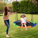 40-Inch Flying Saucer Tree Swing Outdoor Play Set with Easy Installation Process for Kids by LJGDeals
