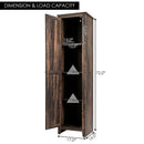 Linen Tower Bathroom Storage Cabinet Tall Slim Side Organizer with Shelf by LJGDeals
