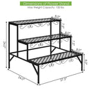 3 Tiers Metal Decorative Plant Stand by LJGDeals