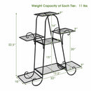 7 Tier Metal Patio Plant Stand by LJGDeals