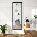 Full Length Metal Door Mirror with Adjustable Hook