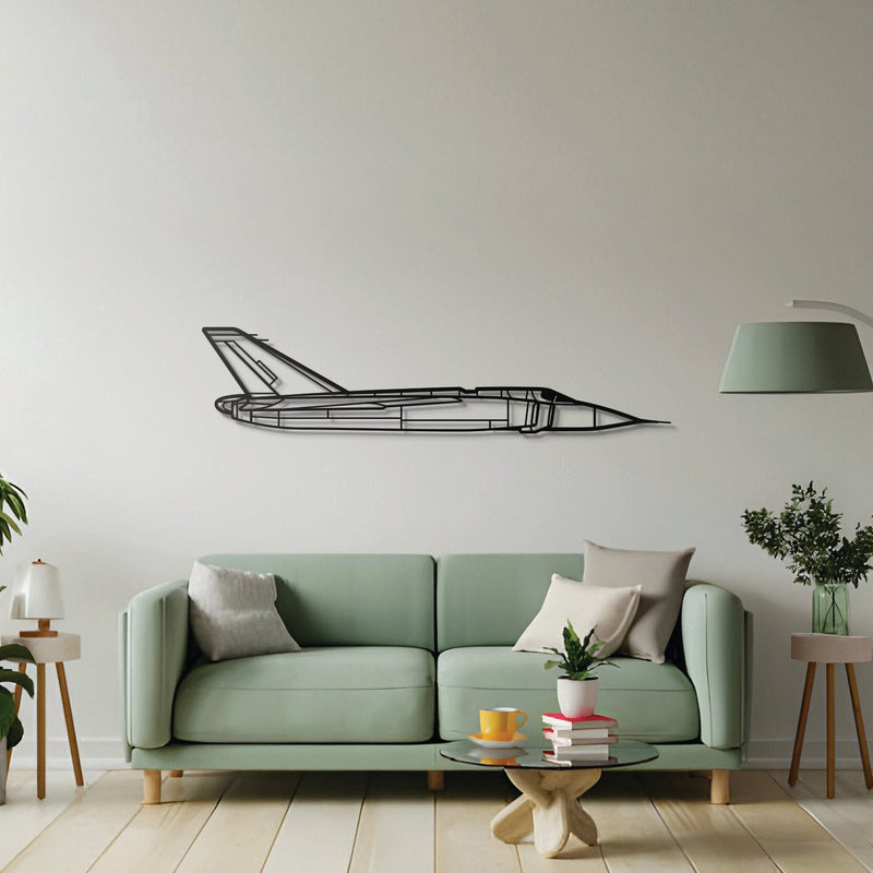 CF-105 Arrow Metal Aircraft Wall Art - NCP0317