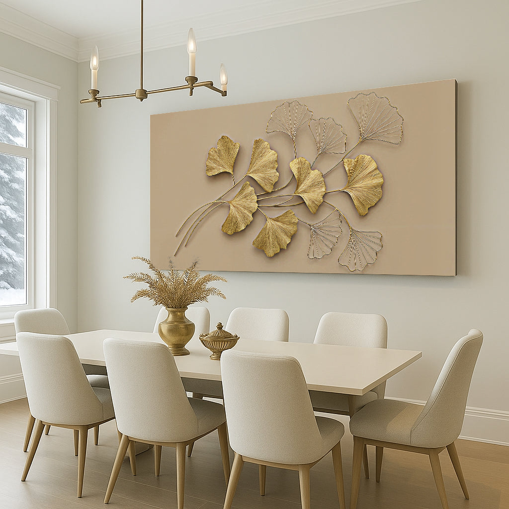 Golden Botanical Wall Art, photo 2 of 10