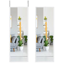 Full Length Metal Door Mirror with Adjustable Hook