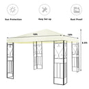 10 x 10 Feet Patio Gazebo Canopy Tent Garden Shelter by LJGDeals