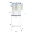 Bathroom Space Saver White Over-the-Toilet Cabinet by LJGDeals
