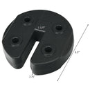 Set of 4 Canopy Weights 20lbs Weight Plate Kit with No-Pinch Design by LJGDeals