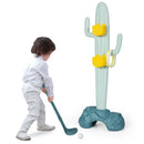 3-in-1 Cactus Toy Stand Sports Activity Center with Golf and Ring-Toss by LJGDeals