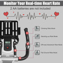 Stationary Silent Belt Adjustable Exercise Bike with Phone Holder and Electronic Display by LJGDeals