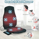 Seat Cushion Massager with Heat and 6 Vibration Motors for Home by LJGDeals