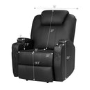 Power Lift Recliner Chair with Massage and Heat for Elderly with Remote Control by LJGDeals