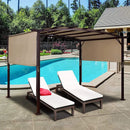 Outdoor Canopy Shade Cover with Copper Grommets & 4 Straps by LJGDeals