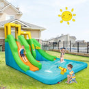 Inflatable Water Park Bounce House with Climbing Wall without Blower by LJGDeals