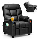 Kids Recliner Chair with Cup Holder and Footrest for Children by LJGDeals