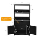 Bathroom Storage Cabinet with Drawer and Shelf Floor Cabinet by DirectDeals