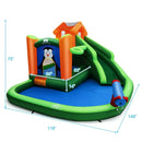 Inflatable Slide Bouncer and Water Park Bounce House Without Blower by LJGDeals
