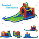 Inflatable Kid Bounce House Castle with Blower by LJGDeals