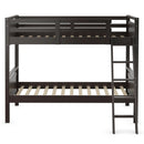 Twin Over Twin Bunk Bed Convertible 2 Individual Beds Wooden by LJGDeals