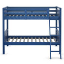 Twin Over Twin Bunk Bed Convertible 2 Individual Beds Wooden by LJGDeals