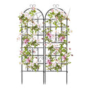 2/4 Pack 71 x 20 Inch Metal Garden Trellis for Climbing Plants by LJGDeals