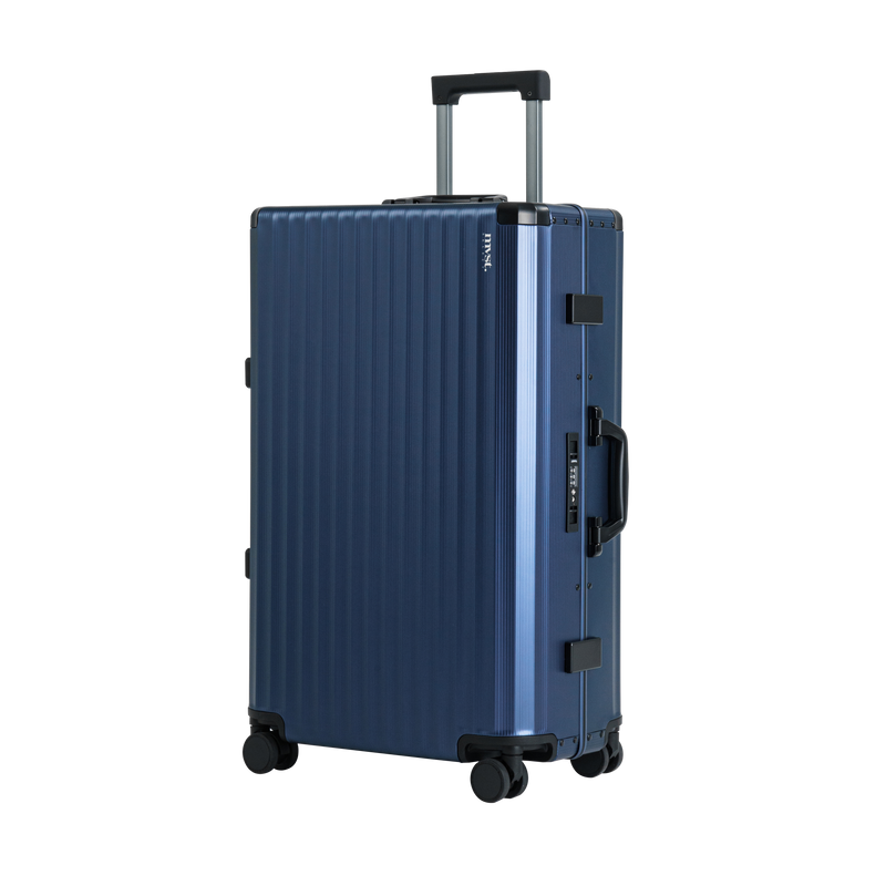 SPACE Aluminum Suitcase Navy