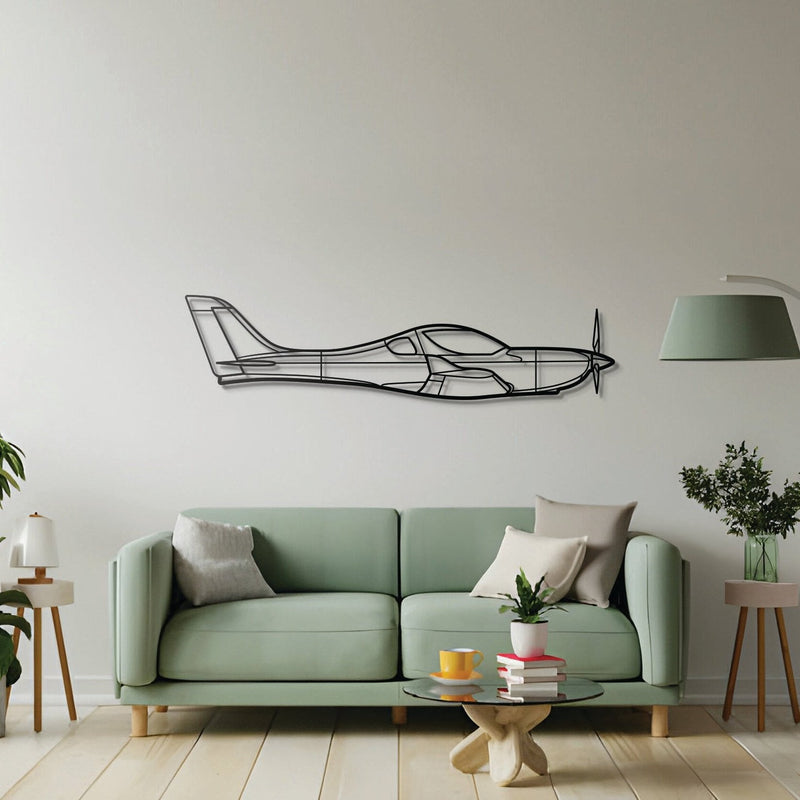 WT9 Dynamic Metal Aircraft Wall Art - NCP0250