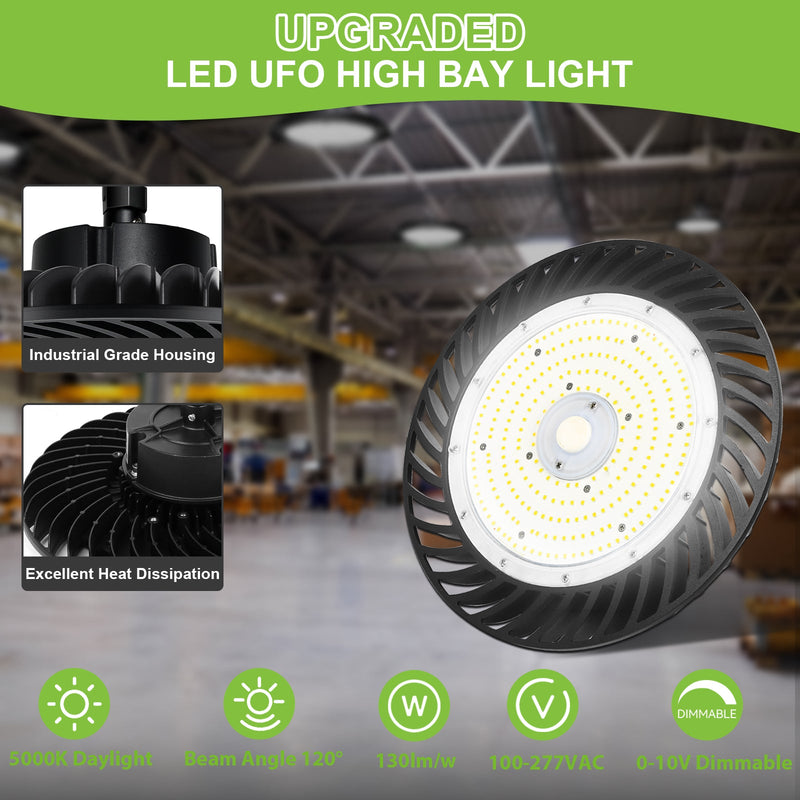 ACE series LED High Bay Light, Dimmable, ETL Listed