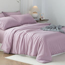 Kasentex Spring Duvet Cover Bedding Set with Duvet Cover, Pillowcase, Fitted Sheet, Hypoallergenic and Breathable, Room Decor, Graduation Gifts