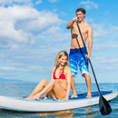 10 Feet Inflatable Stand Up Paddle Board with Adjustable Paddle Pump by LJGDeals