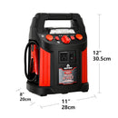 Jump Starter Air Compressor Power Bank Charger with LED Light and DC Outlet by LJGDeals