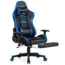 Massage Gaming Chair with Footrest by LJGDeals