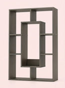 7-Tier Cube Bookshelf, Tall Narrow Bookcase for Small Spaces by 2Dropme