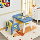 Kids Activity Table and Chair Set with Montessori Toys for Preschool and Kindergarten by LJGDeals