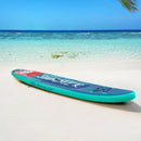 10 Feet Inflatable Stand Up Paddle Board with Backpack Leash Aluminum Paddle by LJGDeals