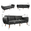 3 Seat Convertible Sofa Bed with Adjustable Backrest for Living Room by LJGDeals