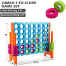 Jumbo 4 in a Row 4-to-Score Giant Game Set-White by LJGDeals