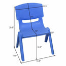 4-pack Colorful Stackable Plastic Children Chairs by LJGDeals