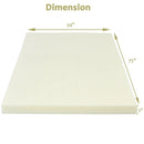 3-Inch Bed Mattress Topper Air Cotton for All Night’s Comfy Soft Mattress Pad by LJGDeals