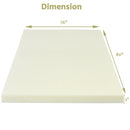 3-Inch Bed Mattress Topper Air Cotton for All Night’s Comfy Soft Mattress Pad