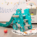 4-in-1 Foldable Baby Slide Toddler Climber Slide PlaySet with Ball by LJGDeals
